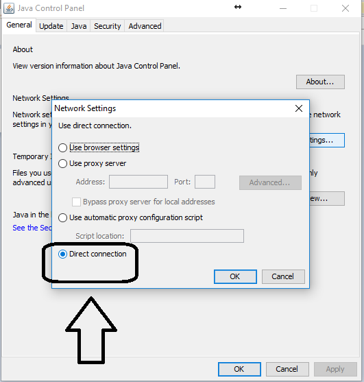 Sửa lỗi MalformedURLException: unknown protocol: socket cho máy tính window